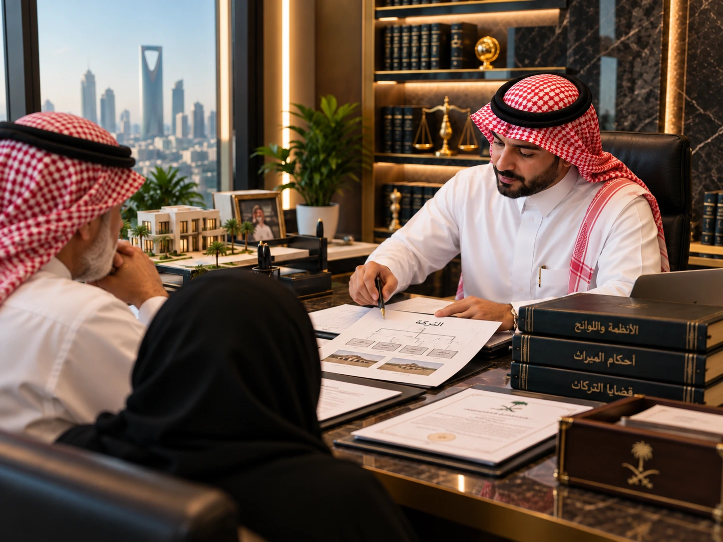 التركات وقسمة المواريث وتصفية التركات الرضائية والقضائية