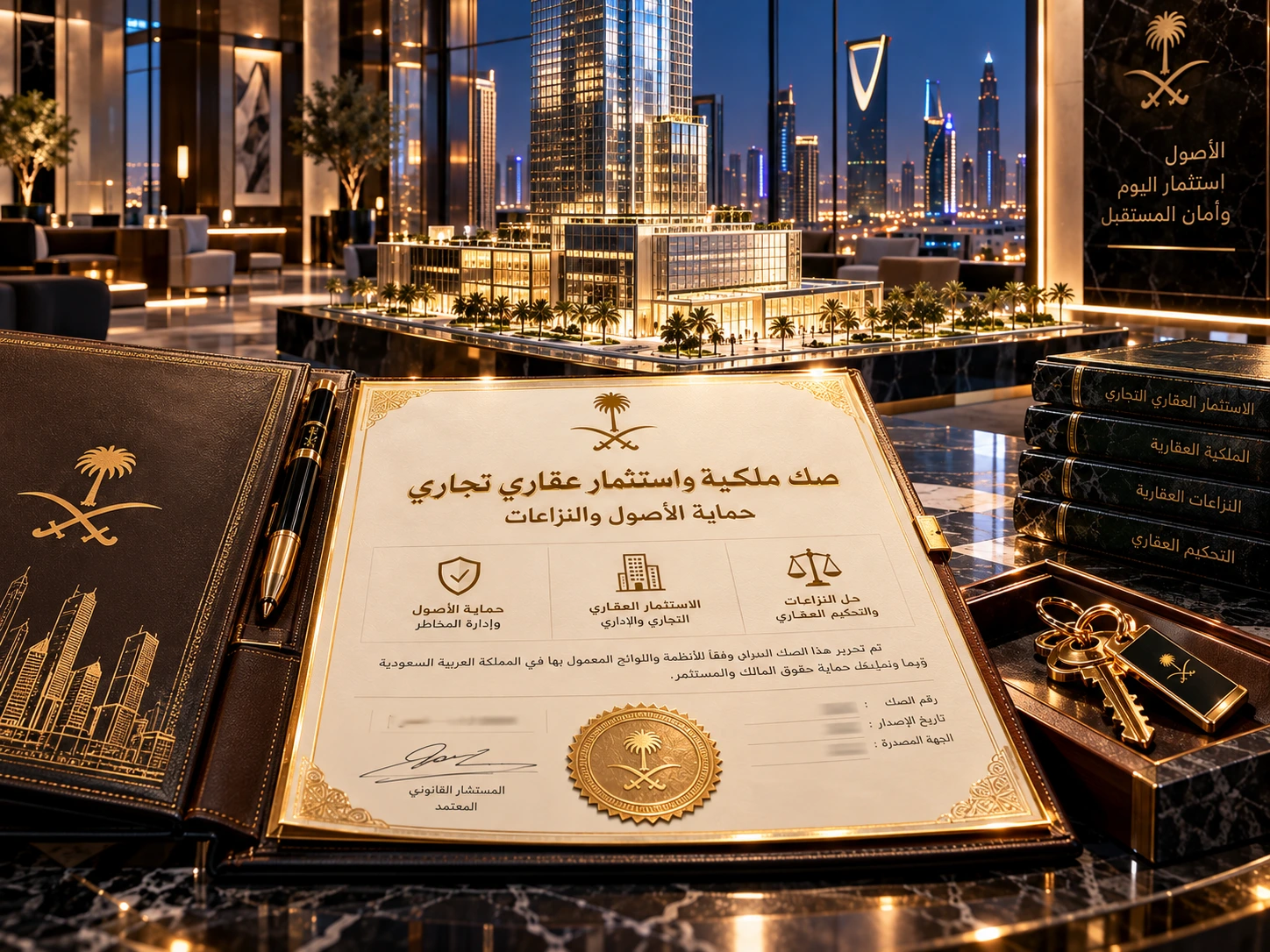النزاعات العقارية وحماية الاستثمارات التجارية
