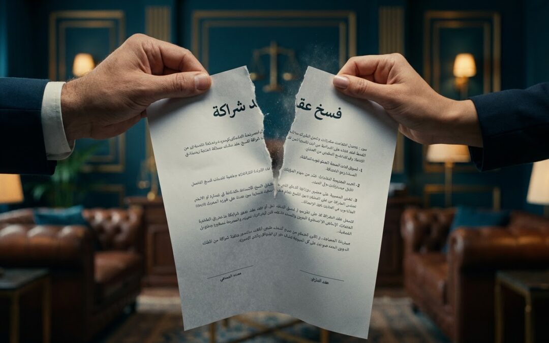 فسخ العقد التجاري في السعودية 2026 | الحالات المشروعة والتعويض