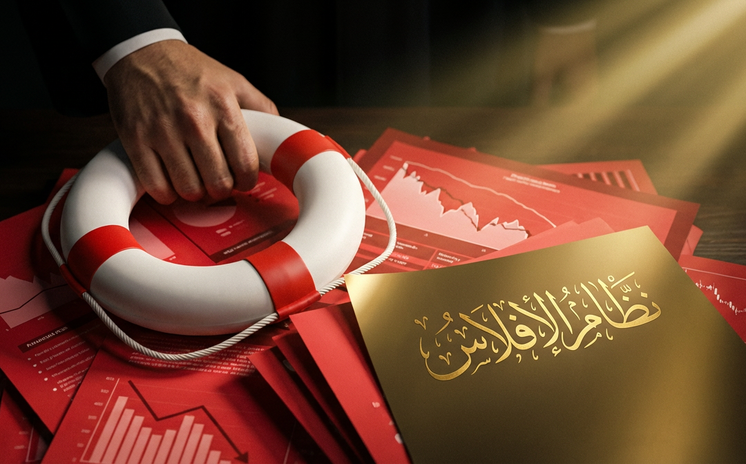 نظام الإفلاس السعودي  2026 | طوق النجاة لإنقاذ الشركات المتعثرة مالياً