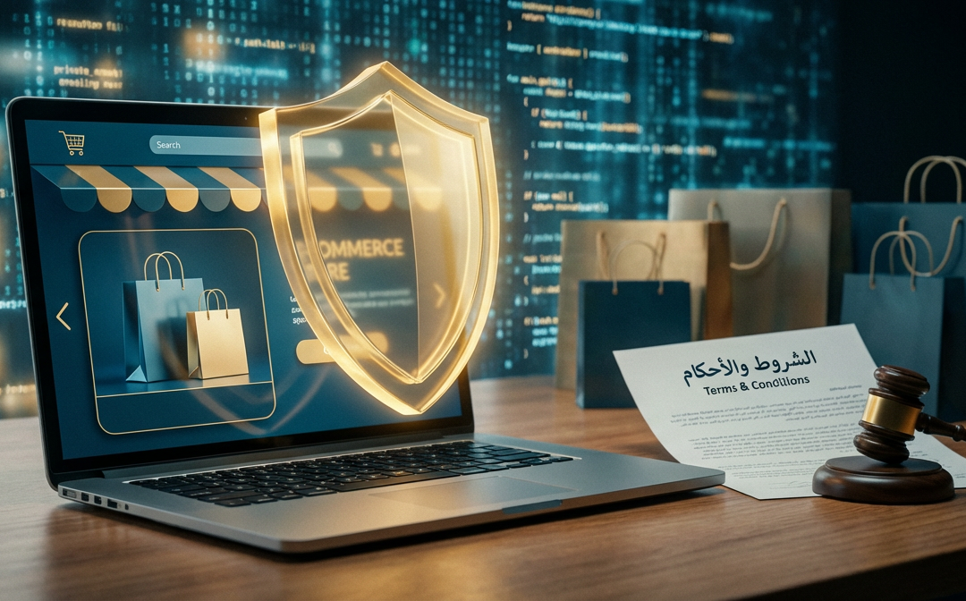 عقود التجارة الإلكترونية في السعودية 2026 | احمِ متجرك من الغرامات والمخالفات