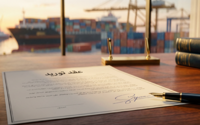 عقد التوريد في السعودية 2026 | كيف تضمن حقوقك مع الموردين والتجار؟