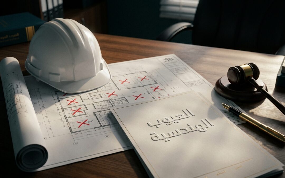 حل منازعات العيوب الهندسية وأخطاء المقاولين - مكتب المحامي عبدالمحسن الدوسري