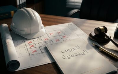 منازعات العيوب الهندسية في السعودية 2026 | إثبات الضرر والمطالبة بالتعويض