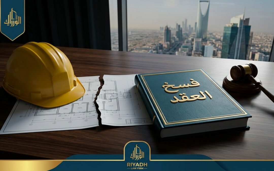 فسخ عقد المقاولة في السعودية 2026 | الحالات والإجراءات القانونية