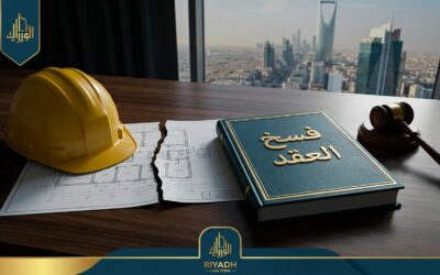فسخ عقد المقاولة في السعودية 2026 | الحالات والإجراءات القانونية